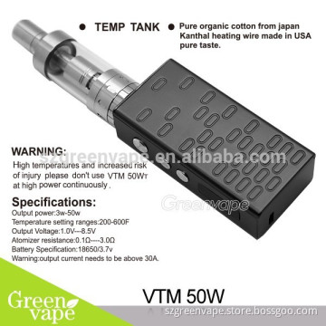 VTM 50W TC Box Mod 2015 Newest Products !!!